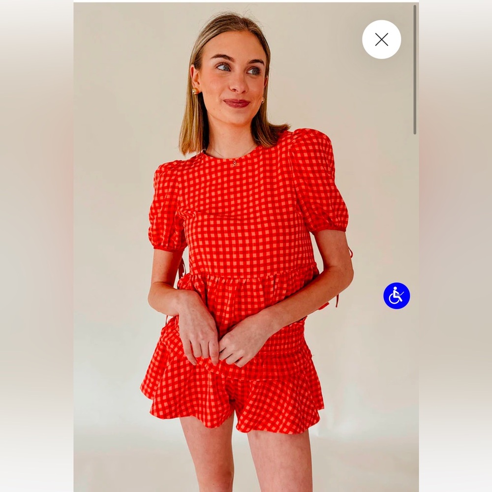 Plaid Reputation Blouse